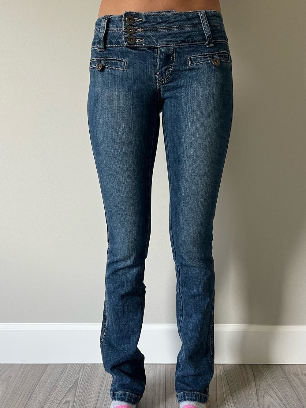 Vintage Y2K Low-Rise Bootcut Jeans